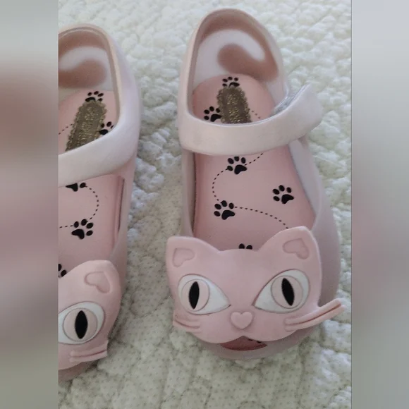 Mini Melissa Pink Kids Shoes - Picture 12 of 14